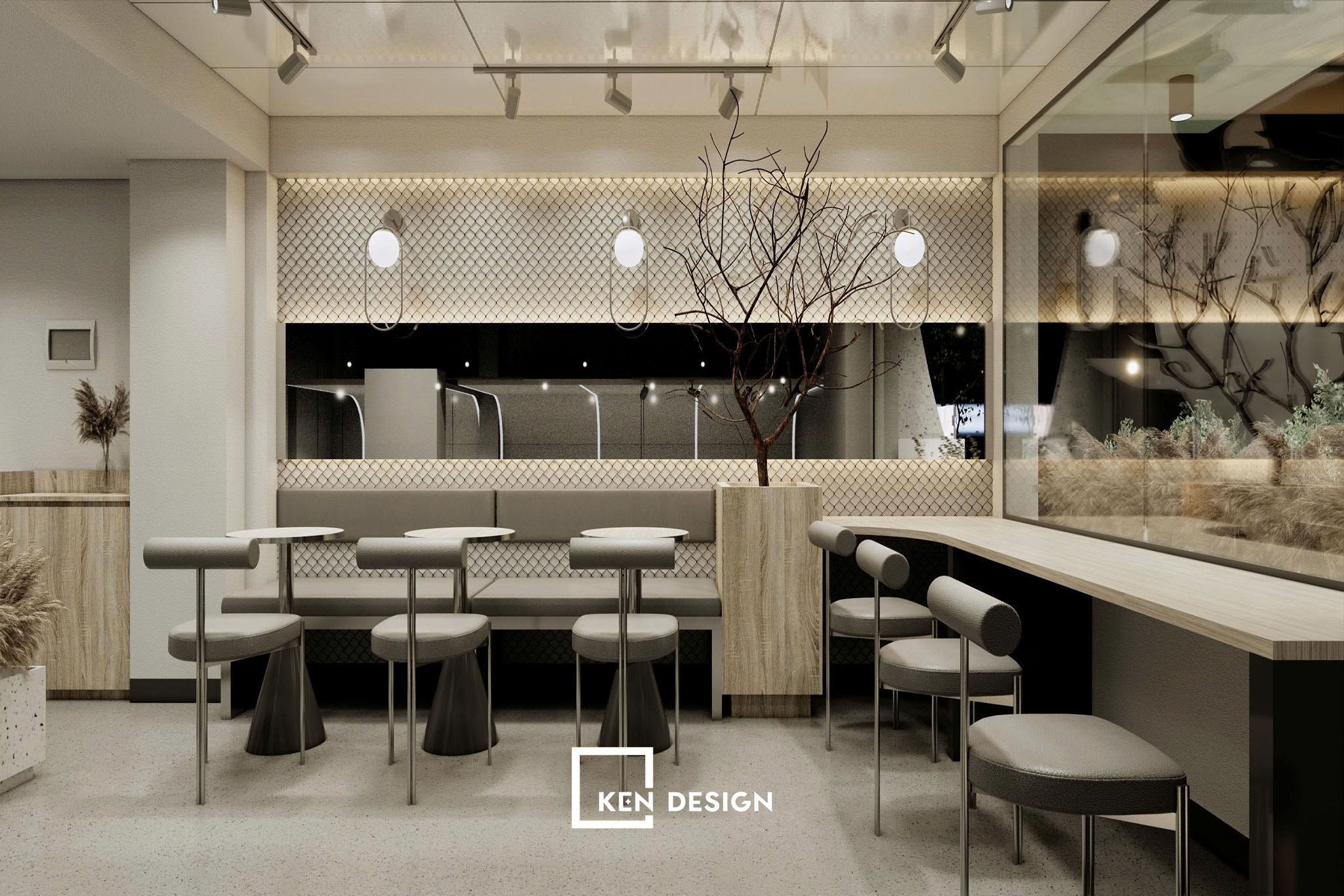 Thi công quán cafe Phiêu Thái Thịnh